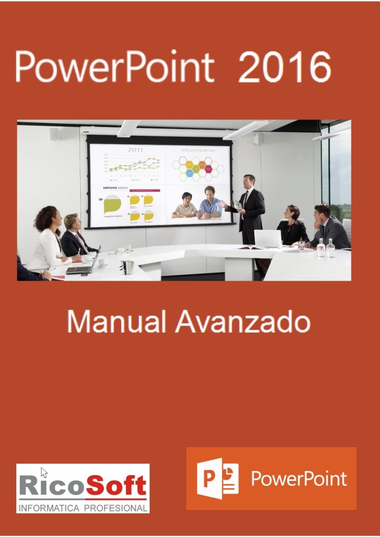 Imágen de pdf Manual Avanzado Powerpoint 2016